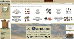 Desktop Screenshot of lg-outdoors.com